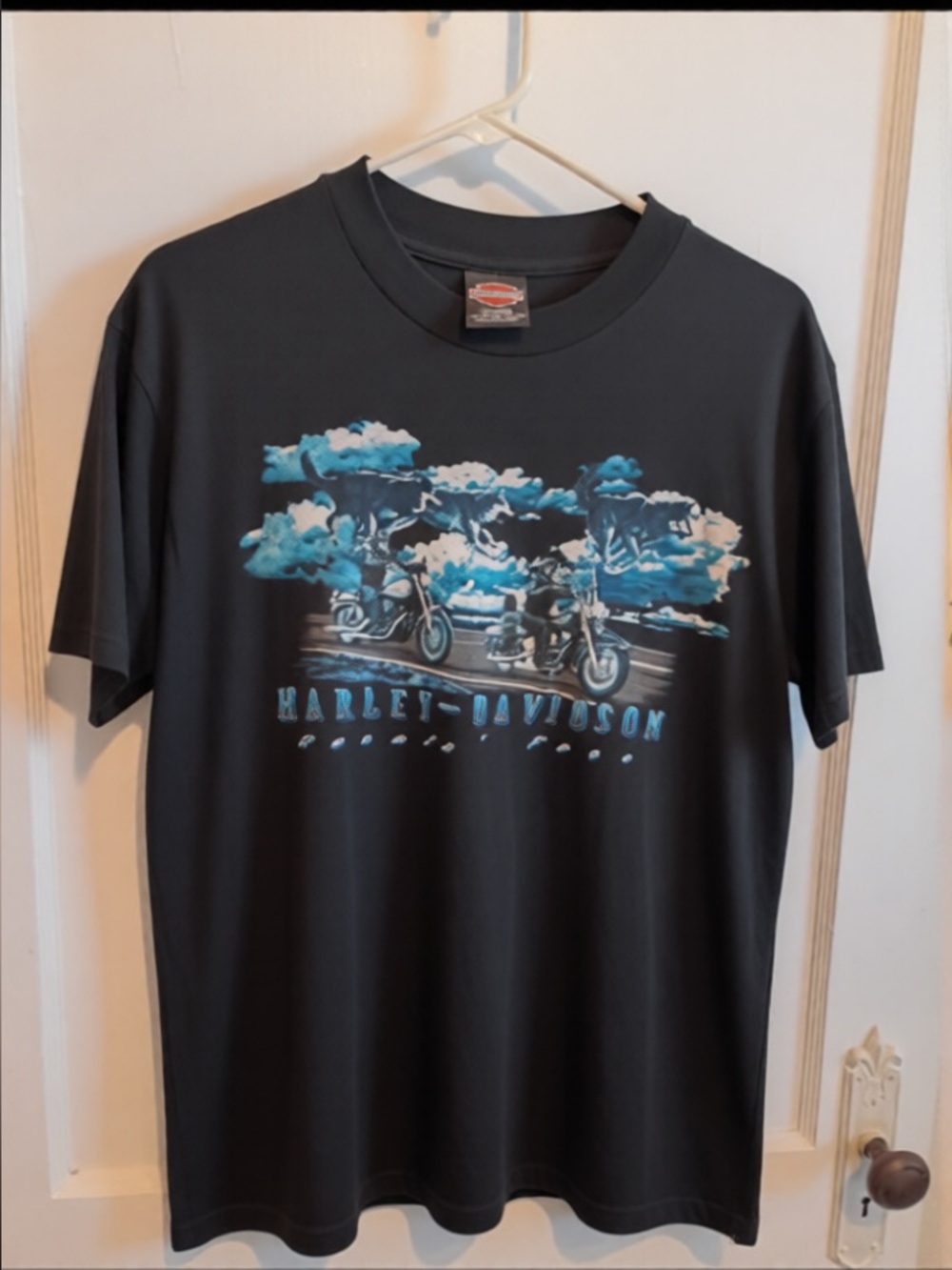 Running Free Harley-Davidson Black T-Shirt